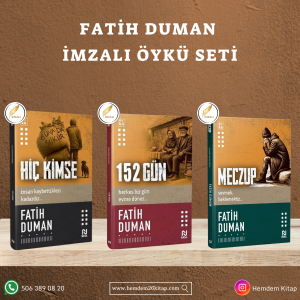 Fatih Duman İmzalı Öykü Seti (3 Kitap)