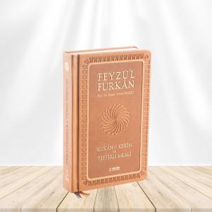 Feyzü'l Furkan Kur'ân-ı Kerîm ve Tefsirli Meali (Orta Boy - Mushaf ve Meal - Ciltli) Taba