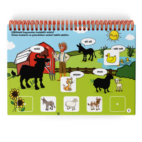 Çocuk Akademi Şimdi Cırt Cırt İle Konuşma Vakti Etkinlik Kitabı