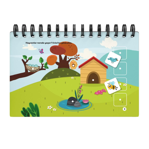 2 Yaş Cırt Cırtlı Etkinlik Kitabı