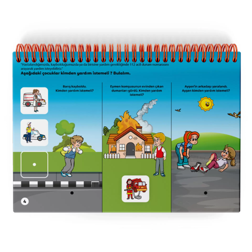 Çocuk Akademi Şimdi Cırt Cırt Vakti Değerler Eğitimi Etkinlik Kitabı