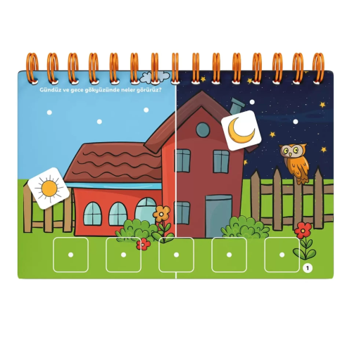 Çocuk Akademi Şimdi Cırt Cırt ile Uyku Vakti Etkinlik Kitabı