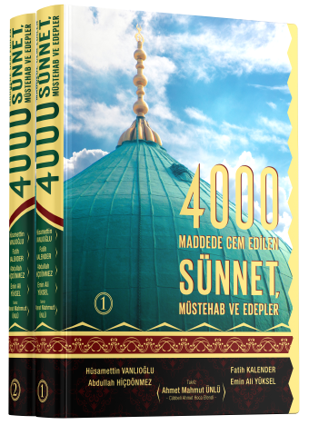 4000 Sünnet Müstehab Ve Edepler  (2 Cilt)