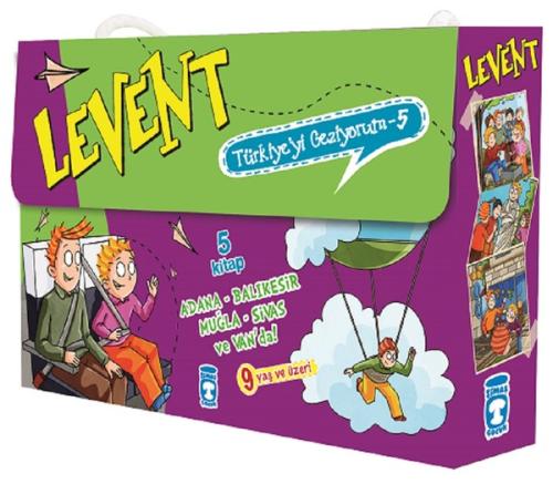 Levent Türkiyeyi Geziyorum - 5 (5 Kitap)