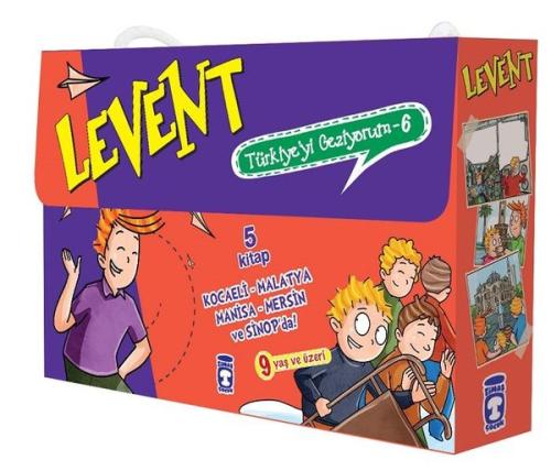 Levent Türkiyeyi Geziyorum - 6 (5 Kitap)