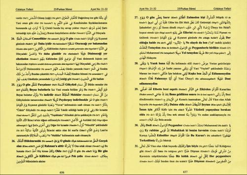 Celaleyn Tefsiri-Kelime Anlamlı ve Açıklamalı Tercüme (5 Cilt)