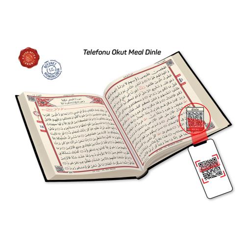 Kabe Desenli Kur'an-ı Kerim (Rahle Boy)-
