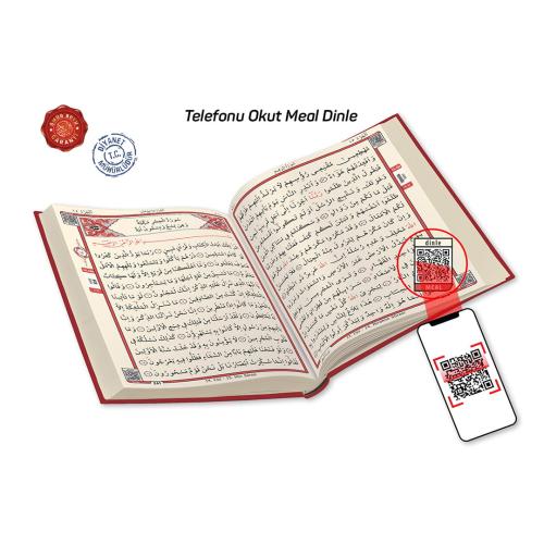 Kur'an-ı Kerim (Bordo)- (Orta Boy) -