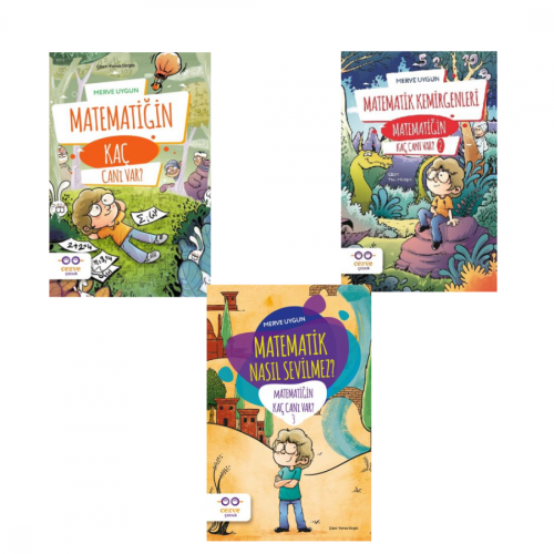 Matematiğin Kaç Canı Var ? Serisi (3 kitap Set)