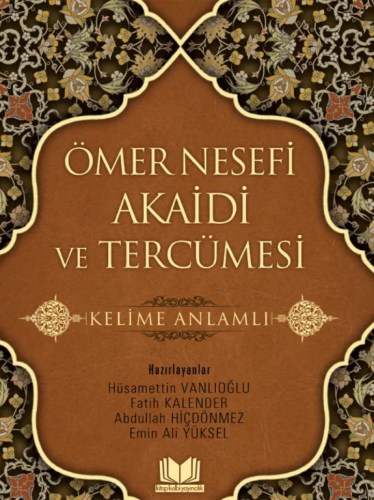 Ömer Nesefi Akaidi -Kelime Anlamlı