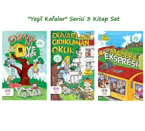 Yeşil Kafalar Serisi (3 Kitap Set)